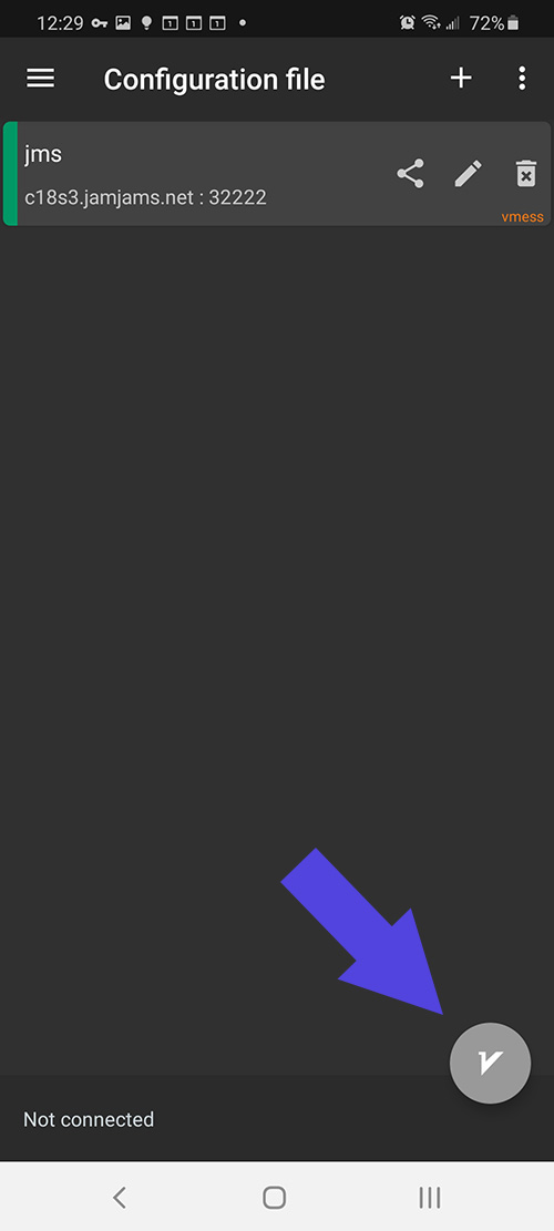 Connecting to V2ray Server
